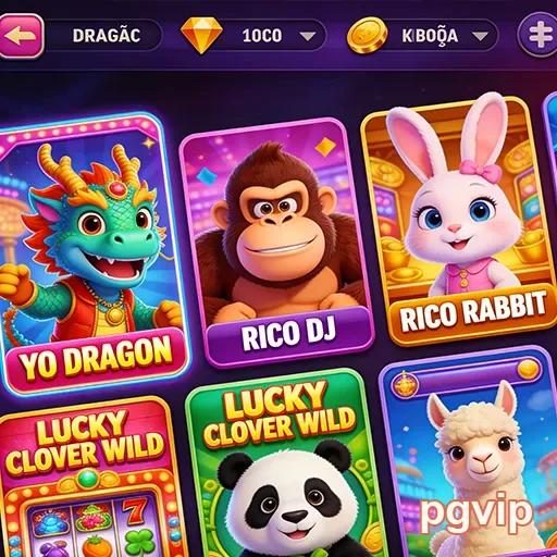 Ilustração de Descubra o mundo dos jogos no pgvip com bônus e VIP