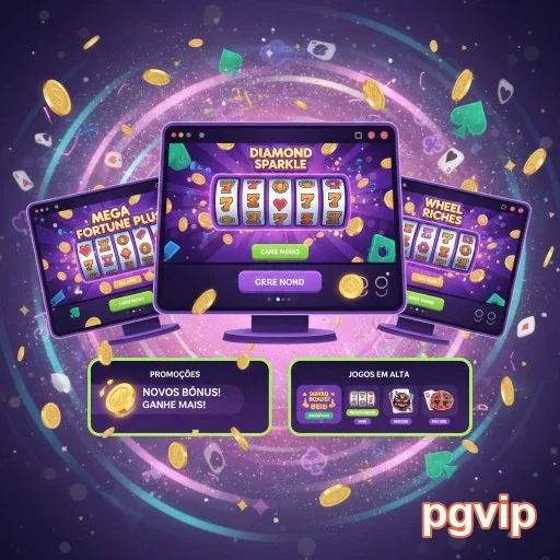 Ilustração de Diversão Através dos Melhores Jogos de Slots